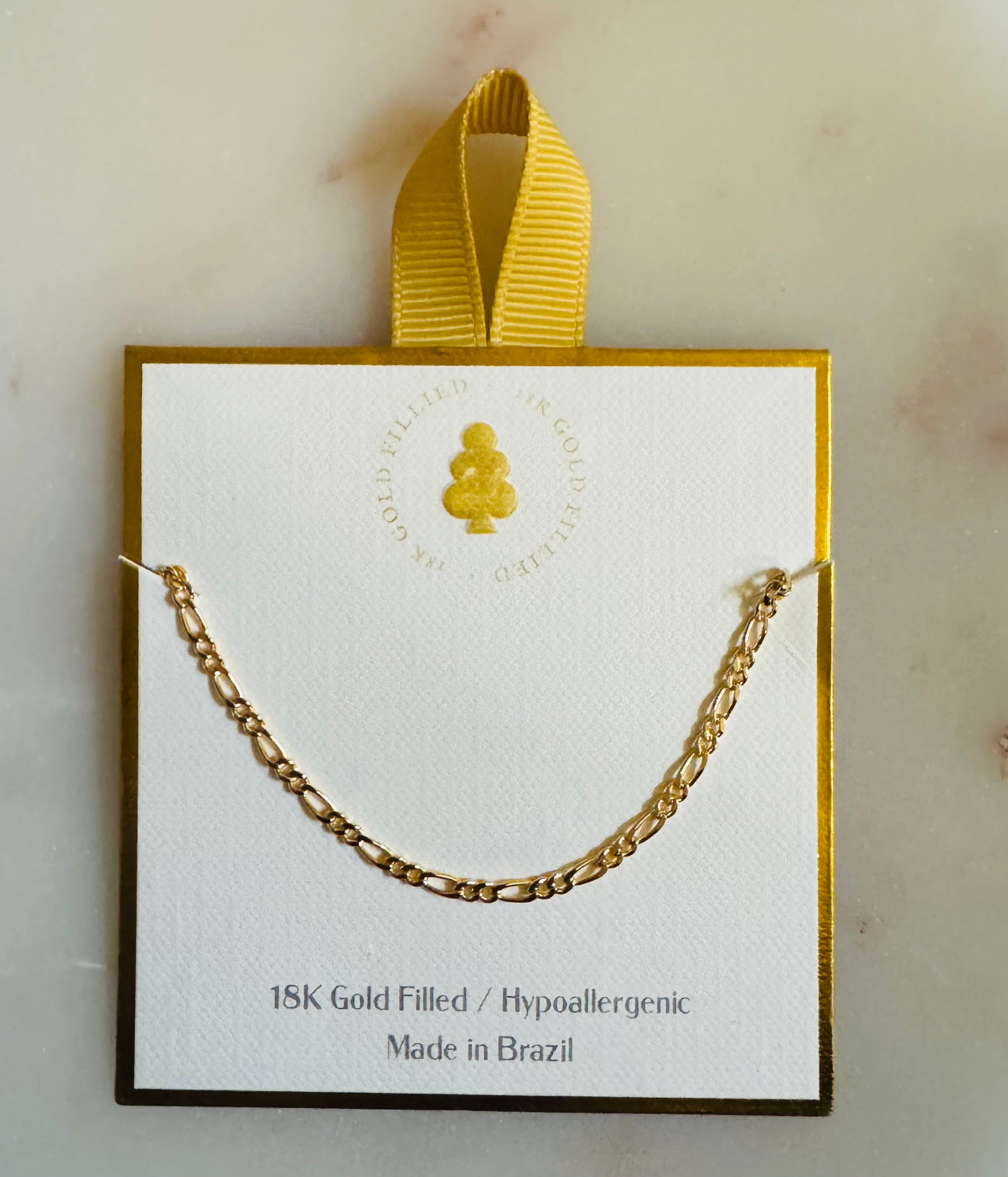 #7 18k gold filled bracelet