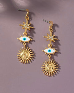 Evil Eye Earrings