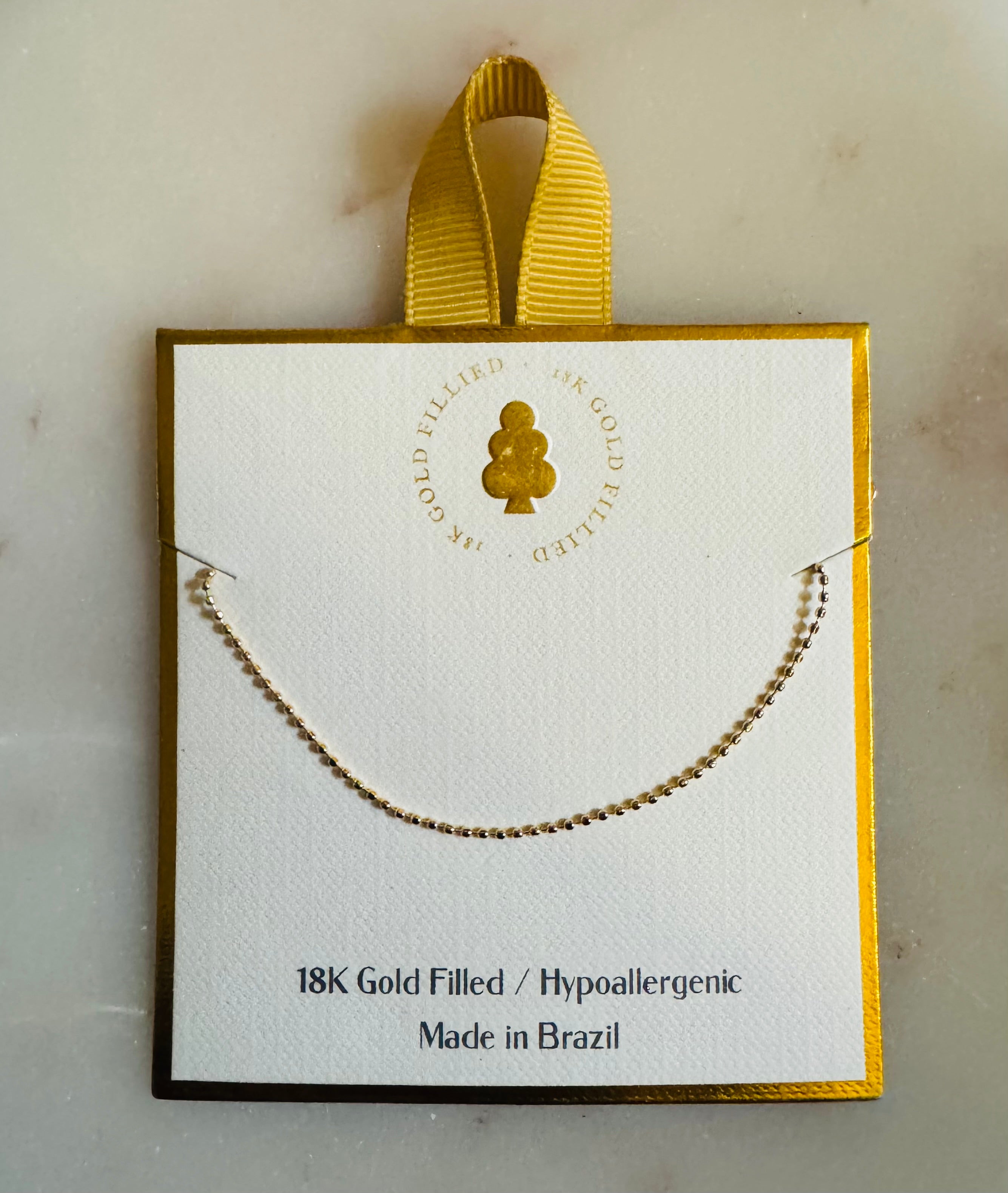 #8 18k gold filled bracelet