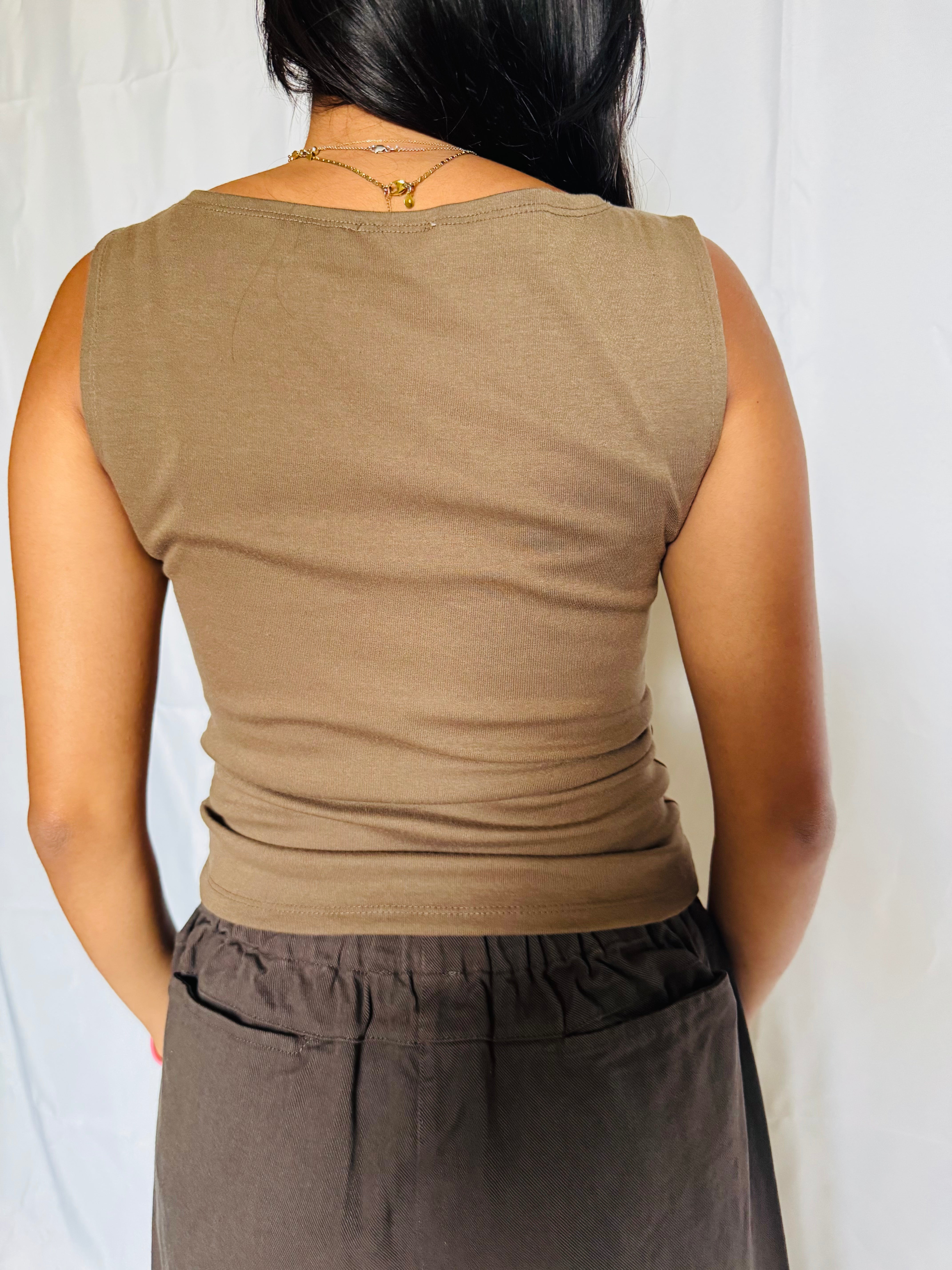 Boat neck top