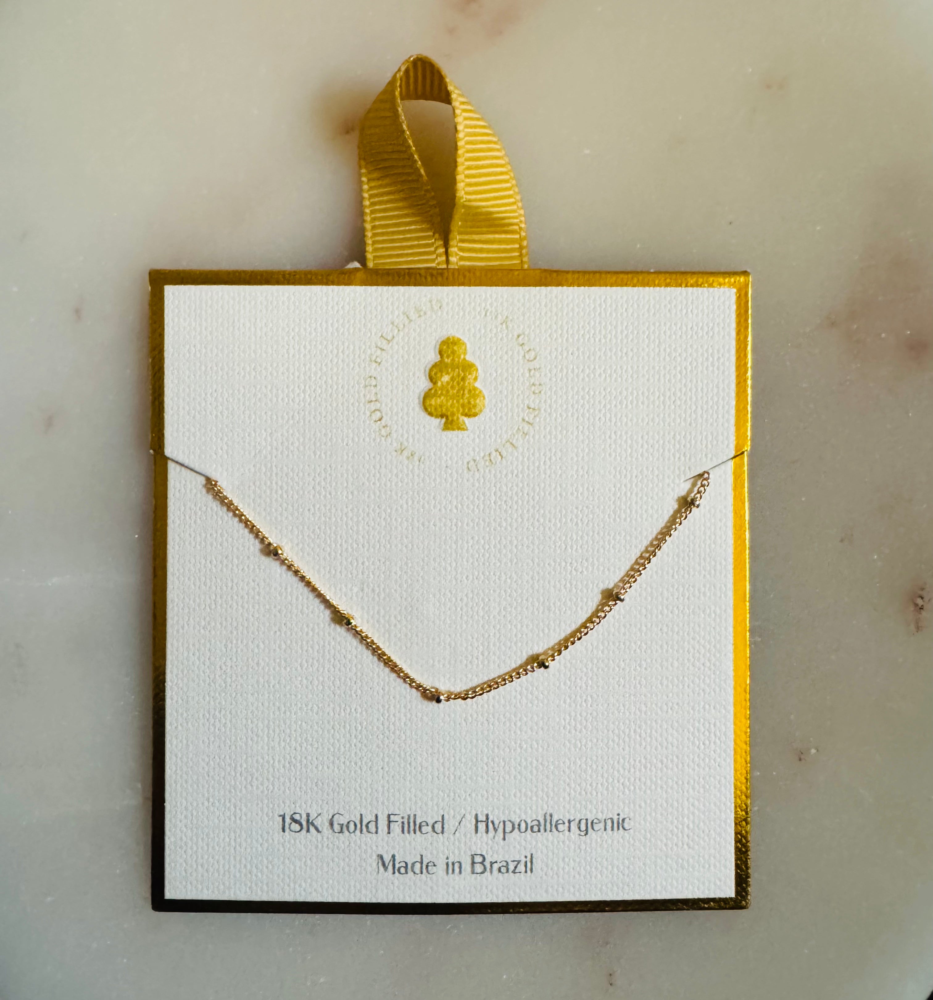 #4 18k gold filled bracelet
