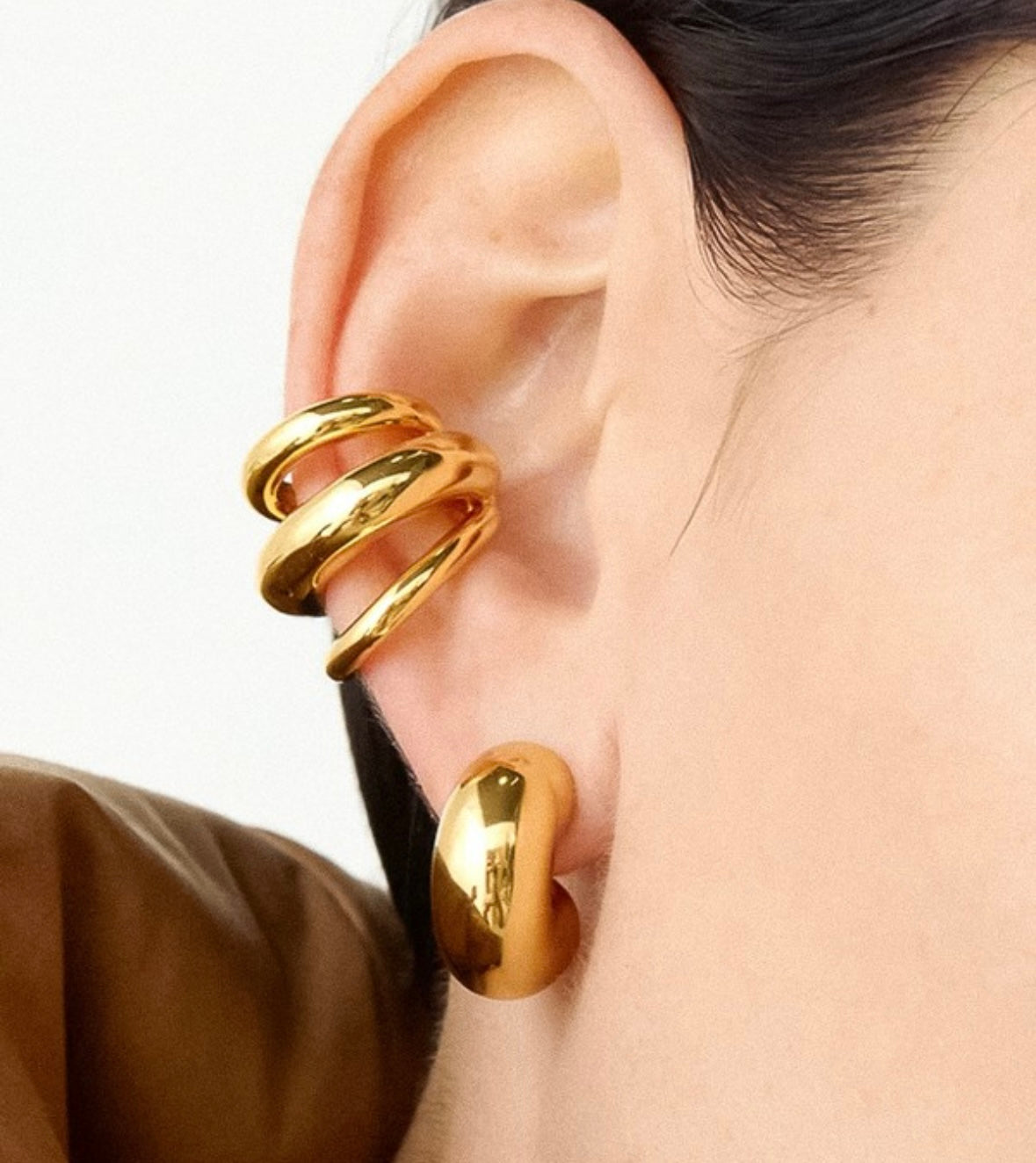 18k Ear Cuffs