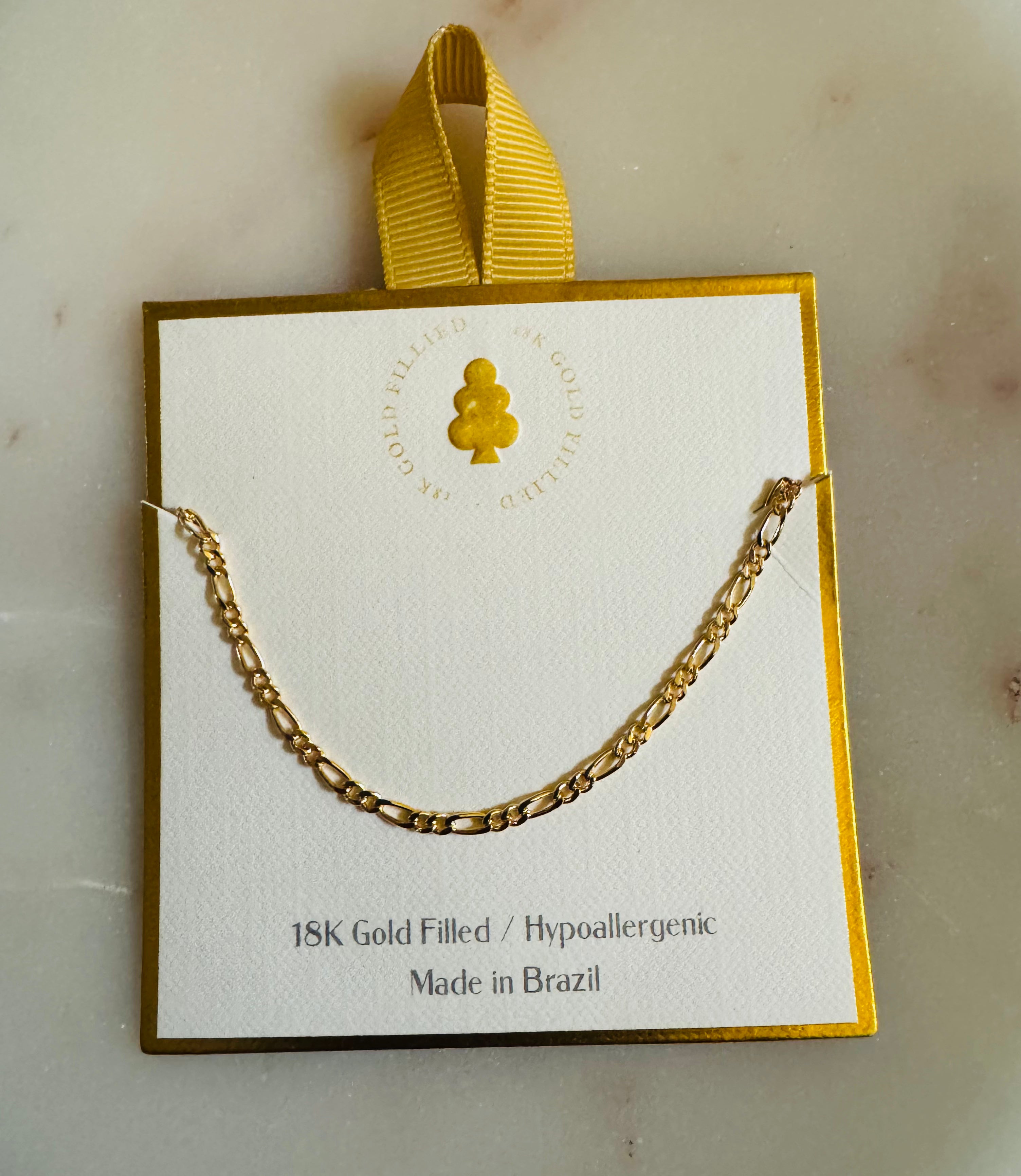 #9 18k gold filled bracelet