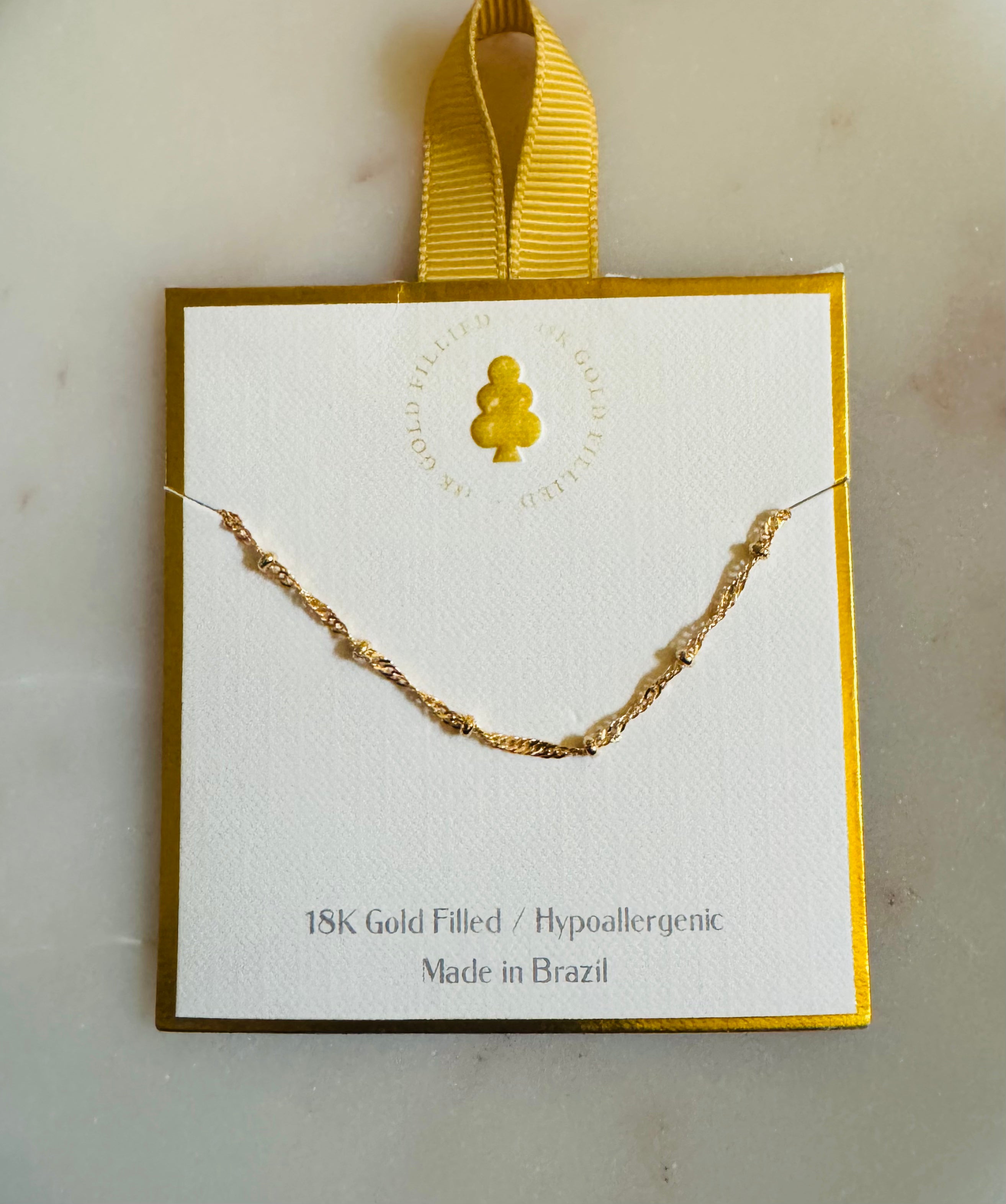 #5 18k gold filled bracelet
