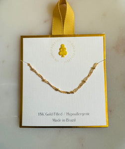 #5 18k gold filled bracelet