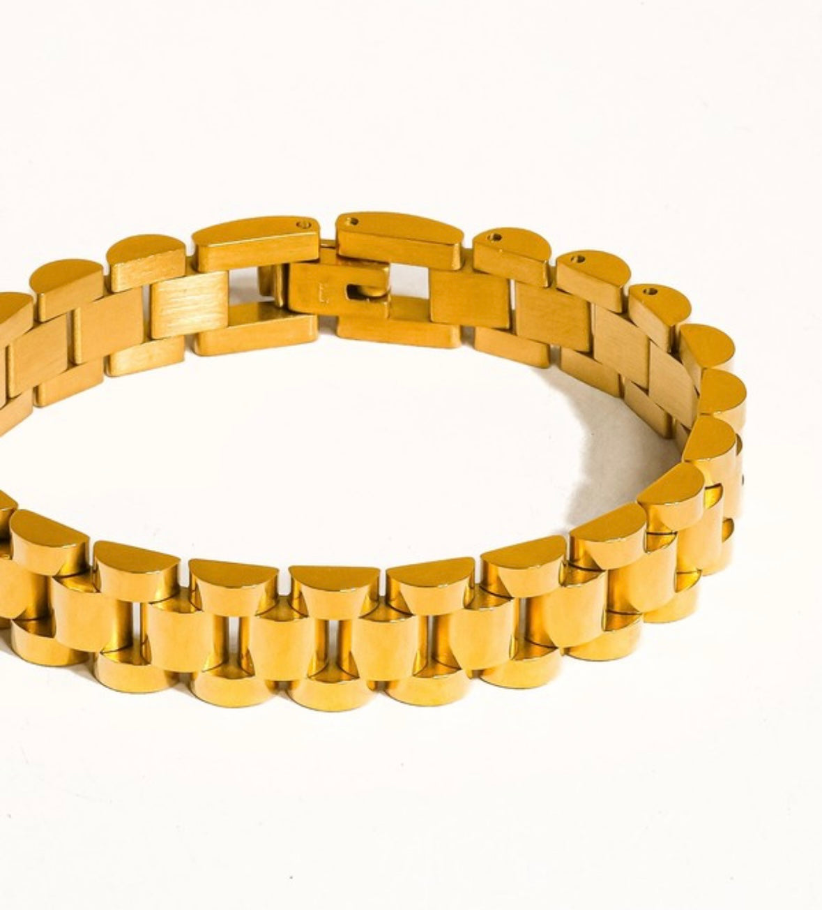 18k Watch Band Bracelet