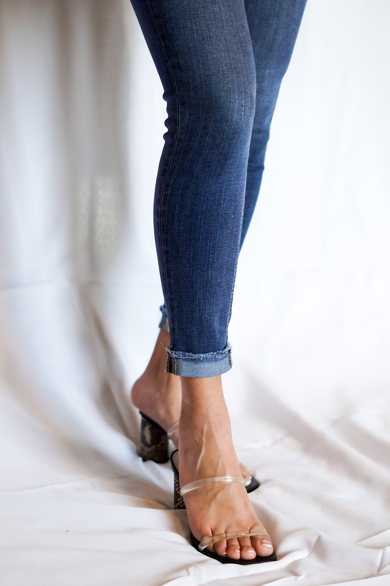 Gemma High Rise Ankle Skinny