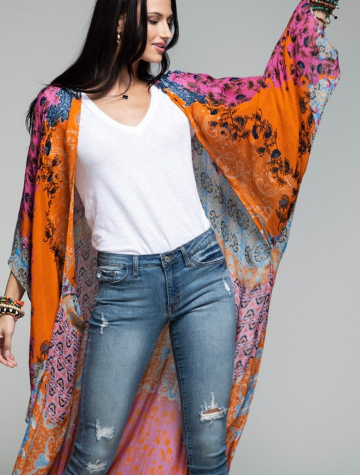 Print Kimono