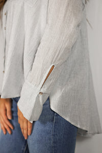 Pin Stripe Button Down