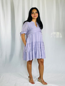 Tiered babydoll dress