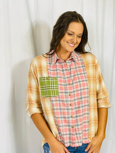 Jessica Patchwork Shirt